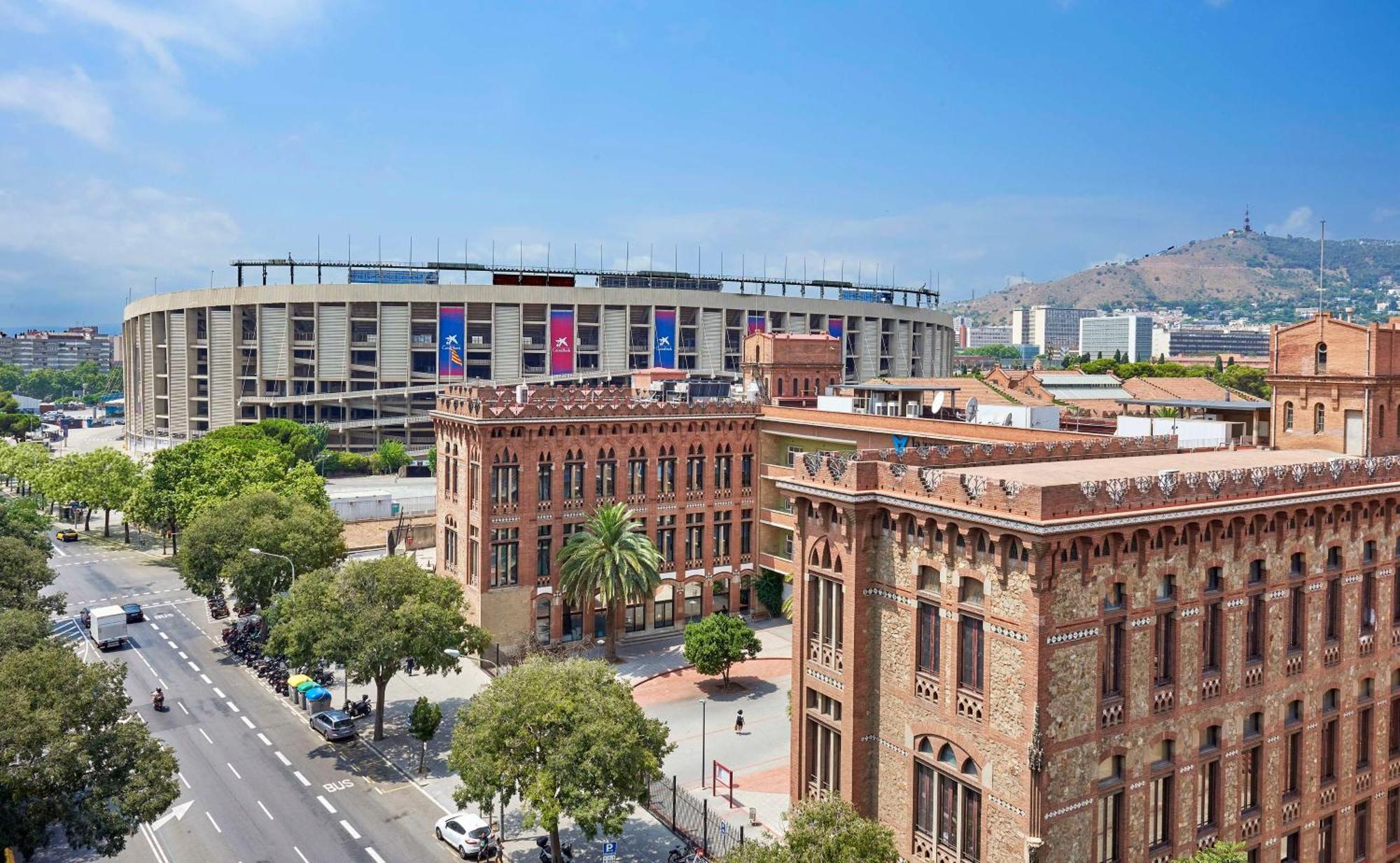 Nh Barcelona Stadium Hotel Exterior photo