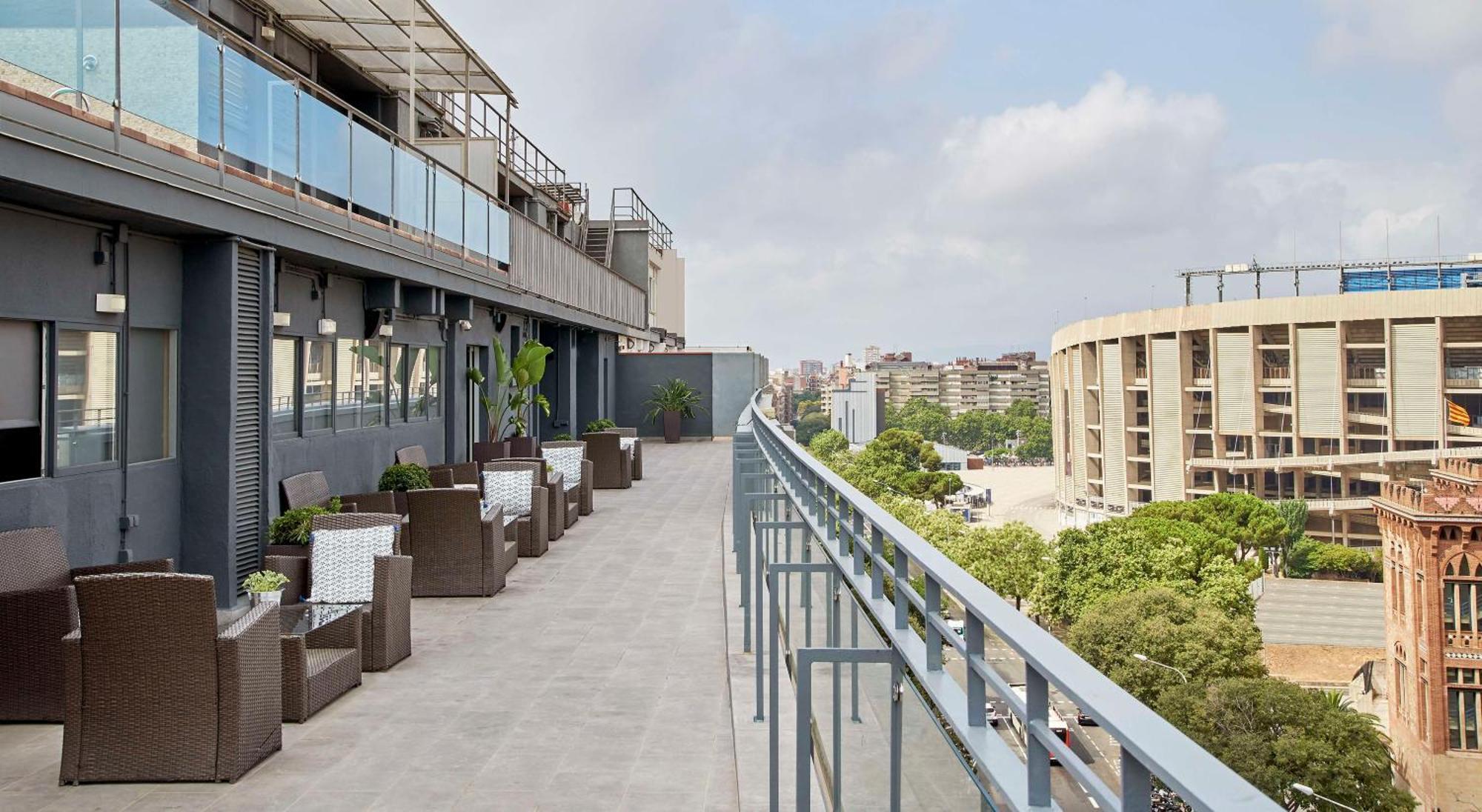 Nh Barcelona Stadium Hotel Exterior photo