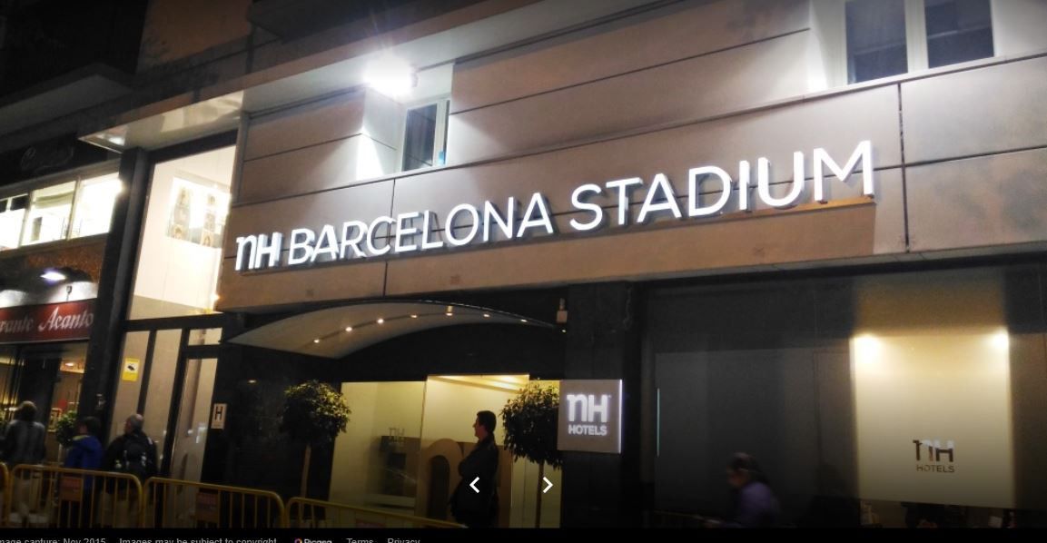 Nh Barcelona Stadium Hotel Exterior photo